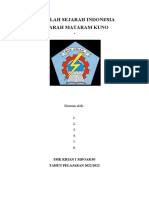 Makalah Sejarah Indonesia Sejarah Mataram Kuno: Disusun Oleh: 1. 2. 3. 4. 5. 6