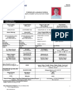 BEST FORM HRG 004 Formulir Lamaran Kerja