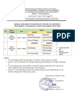 Jadwal Evaluasi PM TPS Periode 1