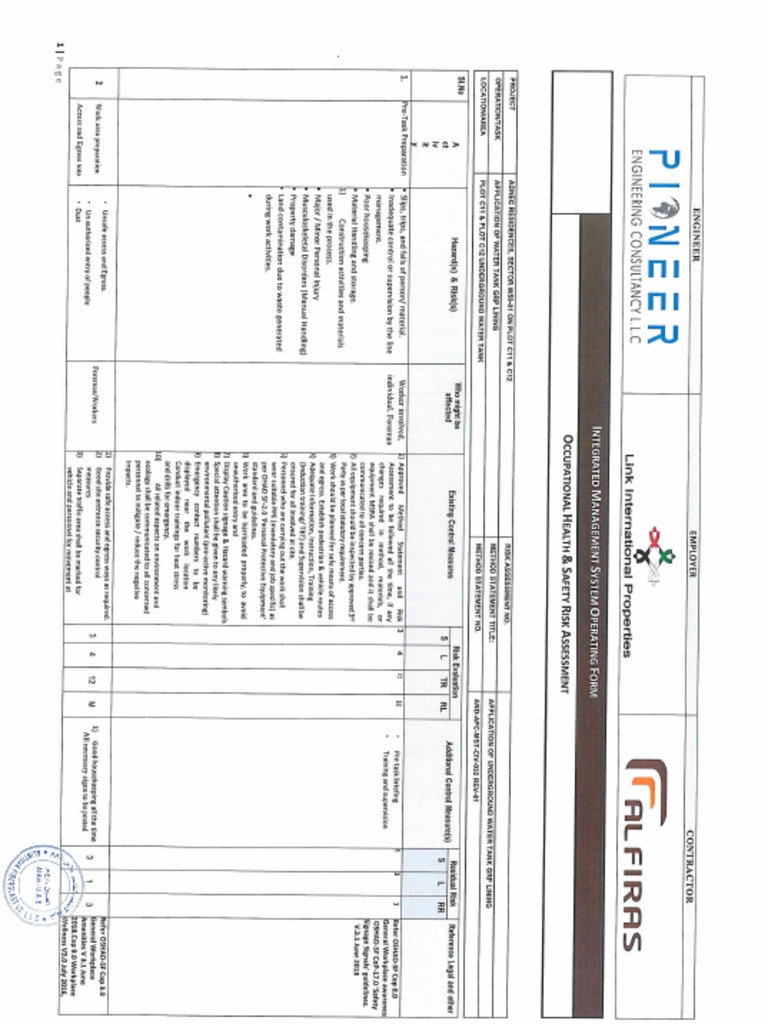 Ra For GRP Lining | PDF