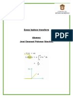 Essay Laplace Transform Ecuaciones