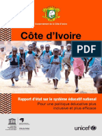 Côte D'ivoire: Rapport D'état Sur Le Système Éducatif National