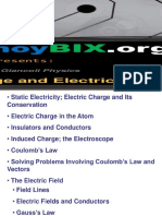 Chapter 1 Electric Charges and Fields