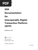 SDK V2.2 Documentation For IDTP