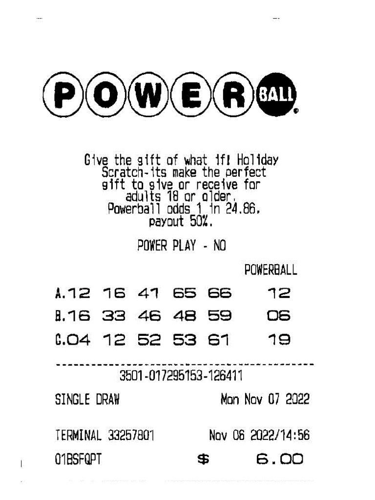 Powerball PDF