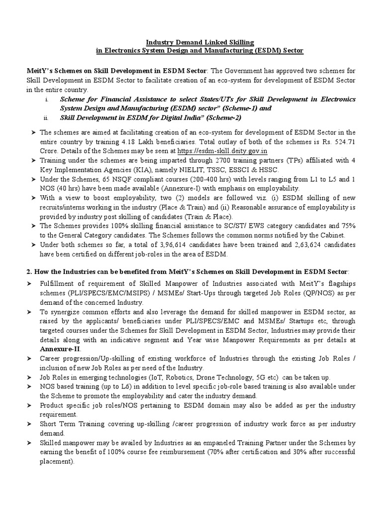 Approved Documents of HRD Schemes | PDF | Telecommunications | Electronics