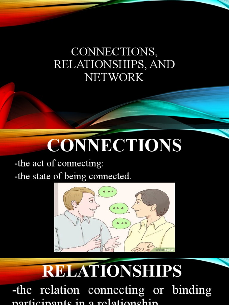 Understanding Connections and Relationships | PDF | Career & Growth