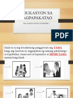 Edukasyon Sa Pagpapakatao: Ikalawang Linggo Kuwarter 2