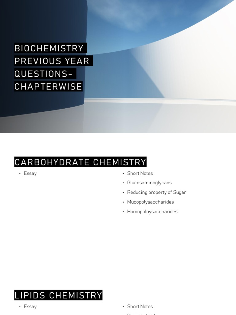 BIOCHEMISTRY SOLVED QUESTION PAPERS PDF visual data 8