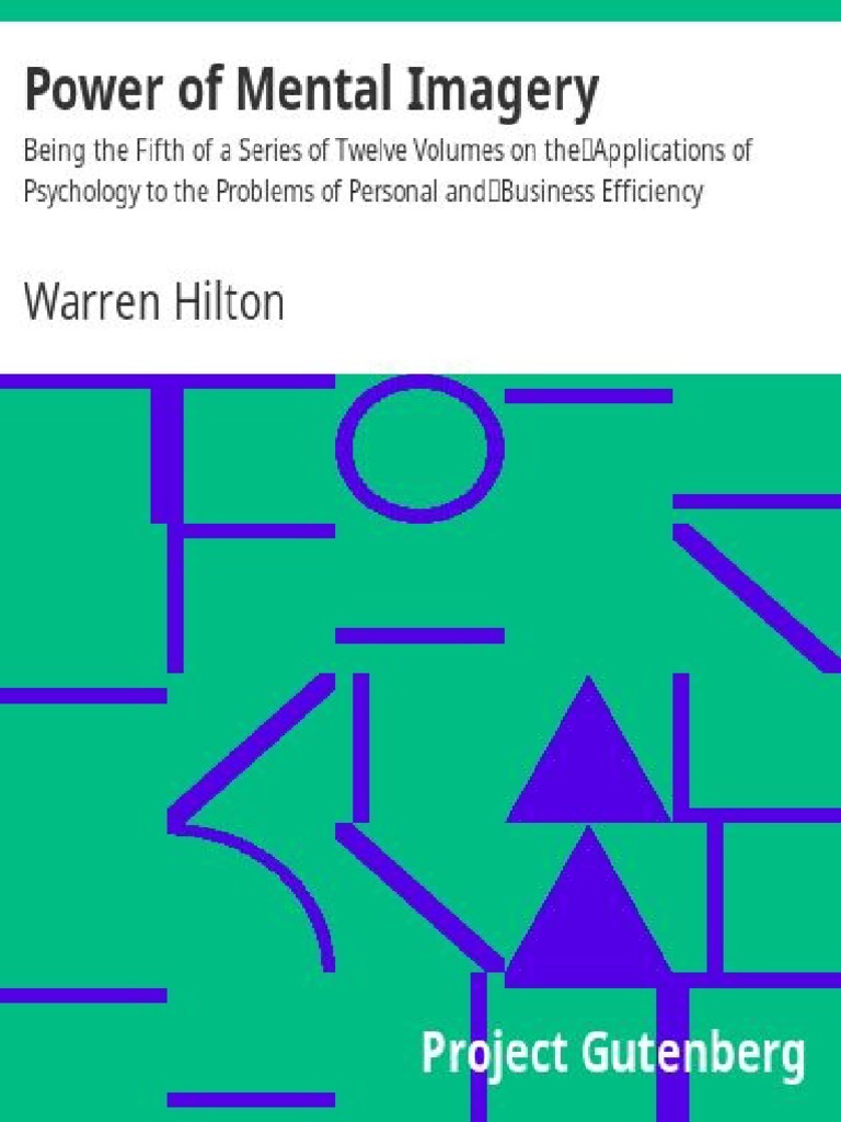 Power of Mental Imagery PDF Project Gutenberg Imagination