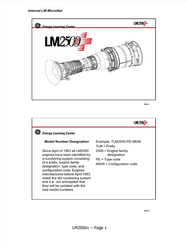 LM2500+ Gas Turbine Overview | PDF | Physical Quantities | Mechanical ...