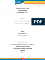 Metodología E-learning Evaluación