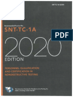 SNT-TC-1A Ed. 2020