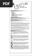 instrucciones cartas uno