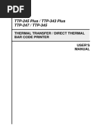 TTP-245p 247 User Manual E