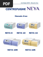manuale centrifuga NEYA