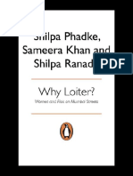 Shilpa Phadke - Why Loiter - Penguin Books LTD (2011)