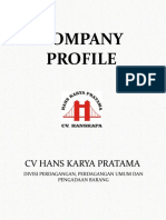 Company Profile Cv. Hanskapa