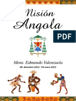 Misión Angola 2022-2023 - Mons. Edmundo Valenzuela