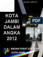 Kota Jambi Dalam Angka 2012