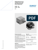 Datasheet Differential Pressure Switch LGW A4