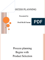 Process Planning