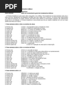 Plano de Leitura Biblica