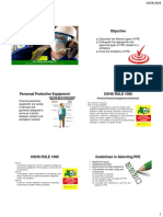 1.4 Peronal Protective Equipment