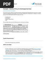 Example - Reverse Proxy For Exchange Services