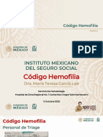 Codigo Hemofilia - Dra Garcia Lee