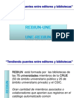 REBIUN y UNE colaboran por la difusión del conocimiento