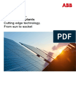 ABB Photovoltaic Plants - Technical Application Paper