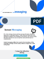 Instant Messaging