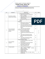 Form Checklist Pengelolaan Makanan