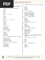 697 Inside Out Quick Placement Test