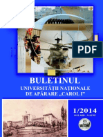 Buletinul Universităţii Naţionale de Apărare Carol I Buletinul Universităţii Naţionale de Apărare Carol I"