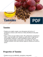 Tannins: Properties, Classification, Identification and Uses