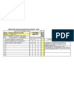 Registro auxiliar de evaluación religiosa 4to grado 2022