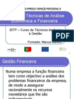 Métodos e Técnicas de Análise Financeira