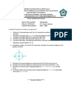 Soal Pas Matematika 2020