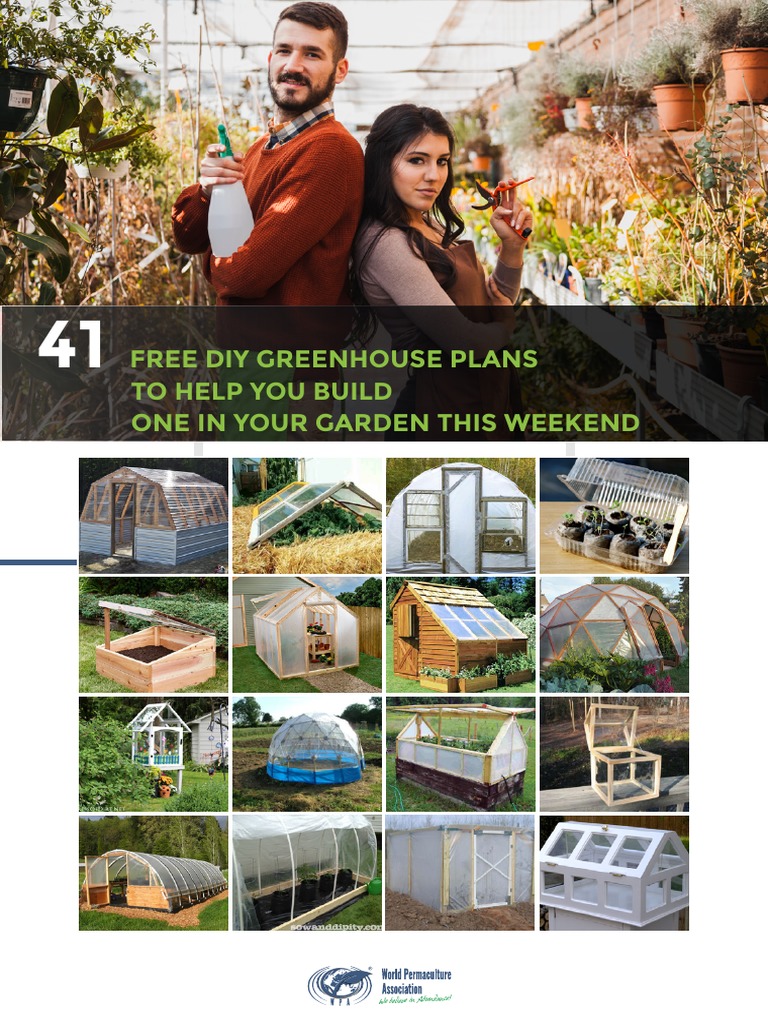 41 Greenhouse Plan Rev1 | PDF | Greenhouse | Gardens
