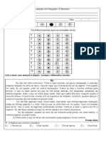 Avaliação Diagnóstica de Portugues 2º Bim.