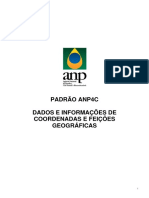 Padrão ANP4C para coordenadas e feições geográficas