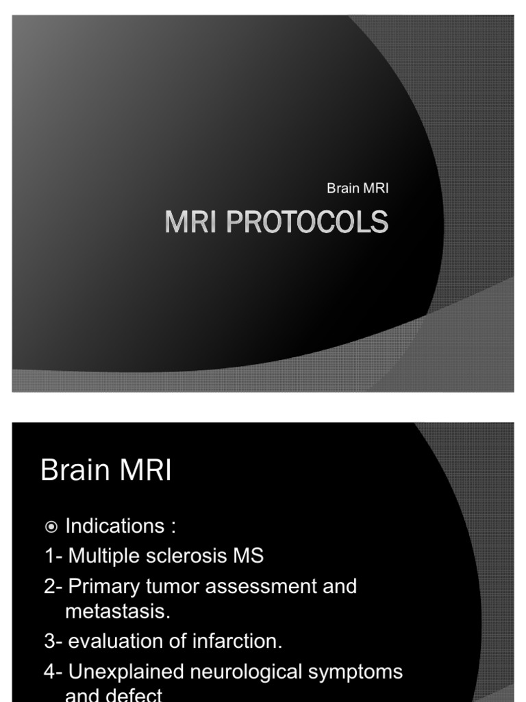Mri Brain Pdf Magnetic Resonance Imaging Multiple Sclerosis