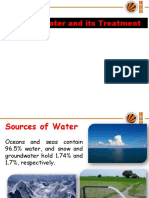 Water and Its Treatment: Unit 1