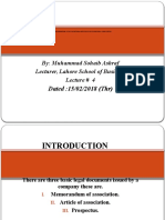 Memorandum, Articles & Prospectus Explained