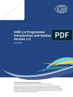 SIRE 2.0 Programme - Introduction and Guidance - Version 1.0 (January 2022)