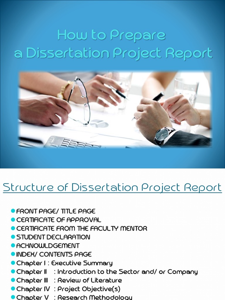 Dissertation Project Preparation Guide - Bba | PDF | Thesis | Sampling ...
