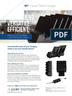 Quad Tablet Charger Datasheet