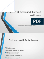 Principles of DD and Biopsy